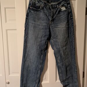 wild fable Men's Relaxed Fit Washed Blue Jeans